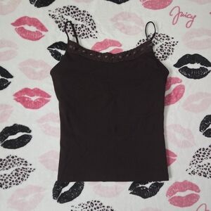 Valerie Stevens Dark Brown Tube Top